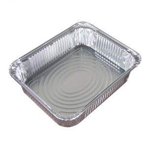 Aluminum Pan Half Size Shallow, HvDt, 100ct